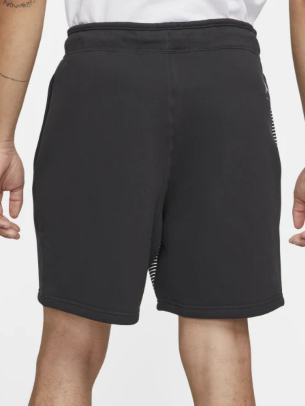 Jordan Jumpman Fleece Shorts Mens XL Black Athletic Sweatshorts #300 Streetwear - Picture 6 of 6